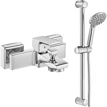 E.C.A Eca Tiera Banyo Bataryası + Eca Logica Sürgülü Duş Seti Üst Takımı