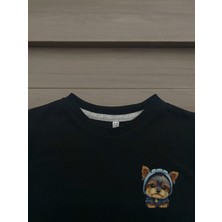 Dgk Collection Kız-Erkek Çocuk  Baskılı T-Shirt %100 Cotton