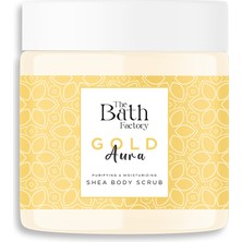 The Bath Factory Nemlendirici ve Arındırıcı Shea Vücut Peelingi - Gold Aura 300 gr