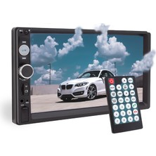 Hobi City Magıcvoıce MV-5418 Usb/sd/fm/aux/bluetooth/mp5 7 Dokunmatik Mekaniksiz Double Oto Teyp (44DEX34)