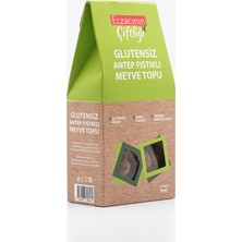 Eczacının Çiftliği Glutensiz Antep Fıstıklı Meyve Topu 90g X 3 Adet / Vegan, Şeker Ilavesiz, Katkısız, Koruyucusuz