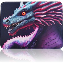 Evet Uygun 40X30CM Mouse Pad Kaymaz Kauçuk Taban Dikişli Gaming Oyuncu Mousepad Ejderha