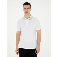 Pierre Cardin Erkek Beyaz Slim Fit Tişört 50285222-VR013