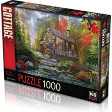 KS Games Puzzle Cottage (The Old Wood Mill) 1000 Parça