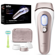 Braun Ipl Skin I·expert, Evde Tüy Alma, Ücretsiz Uygulama, Çanta, Gillette Venus, 3 Başlık, PL7253