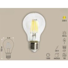 Linway LED Fılament Ampul Günışığı 8W