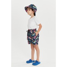 Benitto Kids Benittokids Erkek Çocuk Desenli Deniz Şortu 7012