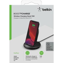 Belkin Tekli Wireless Stand 15 W - Siyah