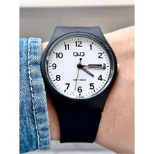 Q&Q Unisex Takvimli Kol Saati 100 Metre Su Geçirmez A212