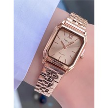 Ferrucci  dikdörtgen Kadın Metal Kordon Kol Saati