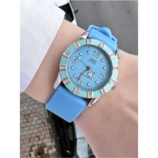 Q&Q  Kadın Su Geçirmez Plastik Kordon Kol Saatİ