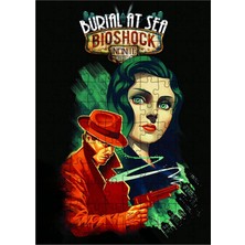 Tablomega Ahşap Mdf Puzzle Yapboz Bioshock 120 Parça 25*35 cm