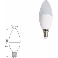 Linway Buji Fılament Ampul Beyaz 8W