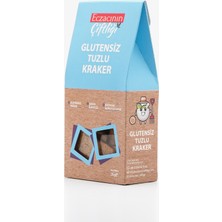 Eczacının Çiftliği Glutensiz Tuzlu Kraker 35g X 2 Adet / Vegan, Şeker Ilavesiz, Katkısız, Koruyucusuz