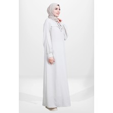 Beyza 5629 Tesettür  Zincirli Taş Elbise
