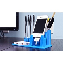 İn3dex Telefon Standlı Masaüstü Organizer 20 x 10 cm Masaüstü Düzenleyici