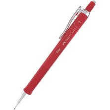 Faber-Castell Edge Versatil Kalem 0.7 mm Kırmızı Kauçuk Tutma Yeri ile Ergonomik Tasarım