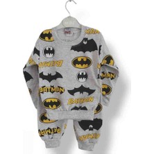 Asil Öztürk Baby & Kids Balam Erkek Çocuk Batman Baskılı Alt Üst Eşofman Takımı Pijama