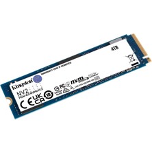 Kingston Snv2S-4000G 4TB Nv2 PCIe 4.0 NVMe