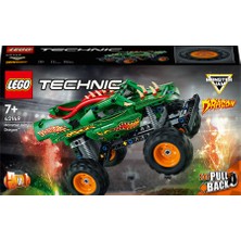 LEGO Technic Monster Jam™ Dragon™ 42149 - Oyuncak Kamyonları Seven 7 Yaş ve Üzeri Çocuklar için 2’si 1 Arada Model (217 Parça)