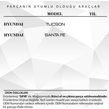 Alpha Auto Part Hyundai Santa Fe, Tucson Için El Freni Dişlisi (23 Diş)