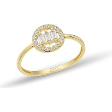 ÇGK KUYUMCULUK Taşlı Altın Yüzük YZKKCGK007