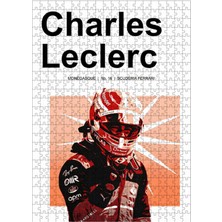 Ekart Ahşap Mdf Puzzle Yapboz Charles Leclerc Formula 1 500 Parça 50*70 cm