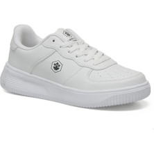 Lumberjack Fınster Wmn 4fx Beyaz Kadın Sneaker Düz Tabanlı Deri Malzeme ile Şık Tasarım