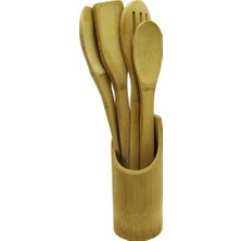 Miyo Life 5 Parça  Bambu Servis Seti Ahşap (4390)