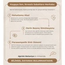 Sinada Ağırlıklı Battaniye (Tv, Koltuk, Yoga, Rahatlama, Sarılma, Anksiyete, Kaygı) Battaniyesi 6 kg 130X180 cm