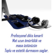 Deri Mousepad Oyuncu 80X40CM Matı Laptop ve Bilgisayar Uyumlu Geniş Gaming Masa Sümeni ve Mouse Pad Ofis Uyumlu