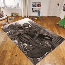 Viyana Home Dijital Baskılı Kaymaz Taban Yıkanabilir Çocuk Odası Oyun Halısı, V-Çocuk-40-Vizon,