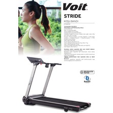 Voit Stride Otomatik Eğimli Koşu Bandı