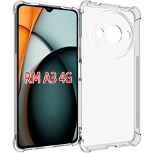 4U Sky Xiaomi Redmi A3 Şeffaf Kılıf Hava Yastığı Telefon Koruyucu Yumuşak Tpu Telefon Kapağı Için (Yurt Dışından)