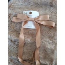 Efna Store Trend Sallantılı Büyük Kurdele Fiyonk Model 18 cm Otomatik Toka(1 Adet)