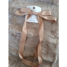 Efna Store Trend Sallantılı Büyük Kurdele Fiyonk Model 18 cm Otomatik Toka(1 Adet)