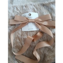 Efna Store Trend Sallantılı Büyük Kurdele Fiyonk Model 18 cm Otomatik Toka(1 Adet)