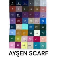 Ayşen Scarf Flamlı Keten Eşarp 200ADET Üretiçiden Kaliteli (Düğün Kına Cenaze Haç Umre Hediyelik)