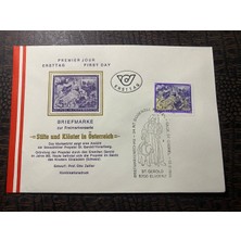 Ephemera Österreich Fdc  Avusturya 1986 Özel Pullu Özel Damgalı Ilkgün Zarfı