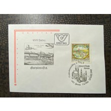 Ephemera Österreich Fdc  Avusturya 1986 Özel Pullu Özel Damgalı Ilkgün Zarfı