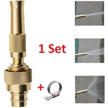 Angel Of Life Ayarlanabilir Basınçlı Hortum Başlığı Gold