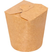 Orego Karton Noodle ve Döner Box Kraft 16 Oz - 100 Adet