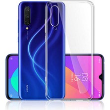 Prolysus Xiaomi Mi A3 Kılıf Kamera Korumalı Şeffaf Yumuşak Silikon Kılıf