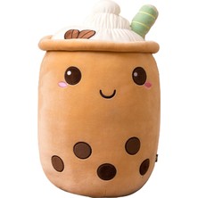 Scentu Childrenworld Bubble Tea Peluş Oyuncak Cilt-Afinite Boba Peluş Bebek Kanepe Eşlik Eden Oyuncak (Yurt Dışından)