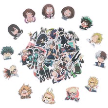 Scentu 50 Adet/paket My Hero Academia Japonya Anime Çıkartmalar Dıy Kaykay Gitar Dizüstü Bilgisayar Için (Yurt Dışından)