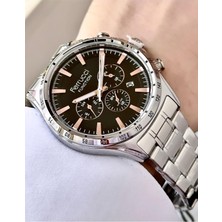 Ferrucci Erkek Fonksiyonlu Metal Kordon Kol Saati