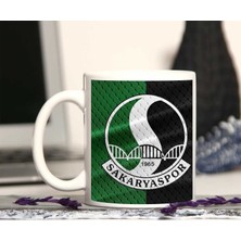 Atölyehane Sakaryaspor Logo Tasarımlı Porselen Kupa Bardak