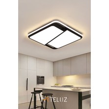 Arteluz Kesik Kare Model Modern Plafonyer Avize (50X50 Cm)