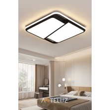 Arteluz Kesik Kare Model Modern Plafonyer Avize (50X50 Cm)