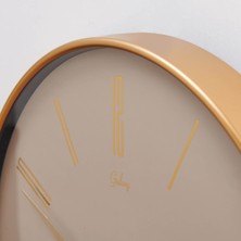 Galaxy Exclusive Duvar Saati - Gold - 41 cm